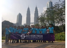 Teambuilding Saigontech co., ltd nước ngoài 2017